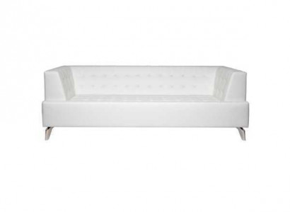Weißer Zweisitzer Luxus Sofa Moderner 2-Sitzer Clubsofa Lounge Couch Neu